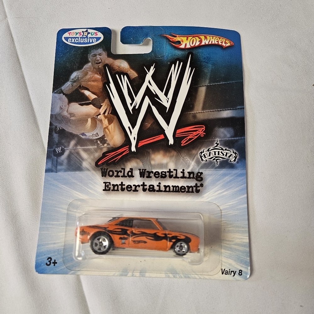 2006 Hot Wheels World Wrestling‎ Entertainment-Batista VAIRY 8 Orange w/Chrome